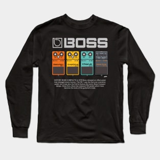 BOSS Stompbox history Long Sleeve T-Shirt